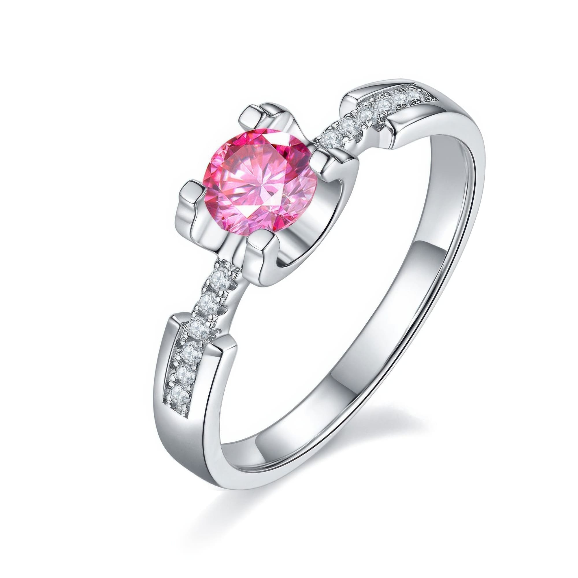 0.5ct Bull Head Moissanite Ring | 925 Silver Sweet Animal Design - Image 3