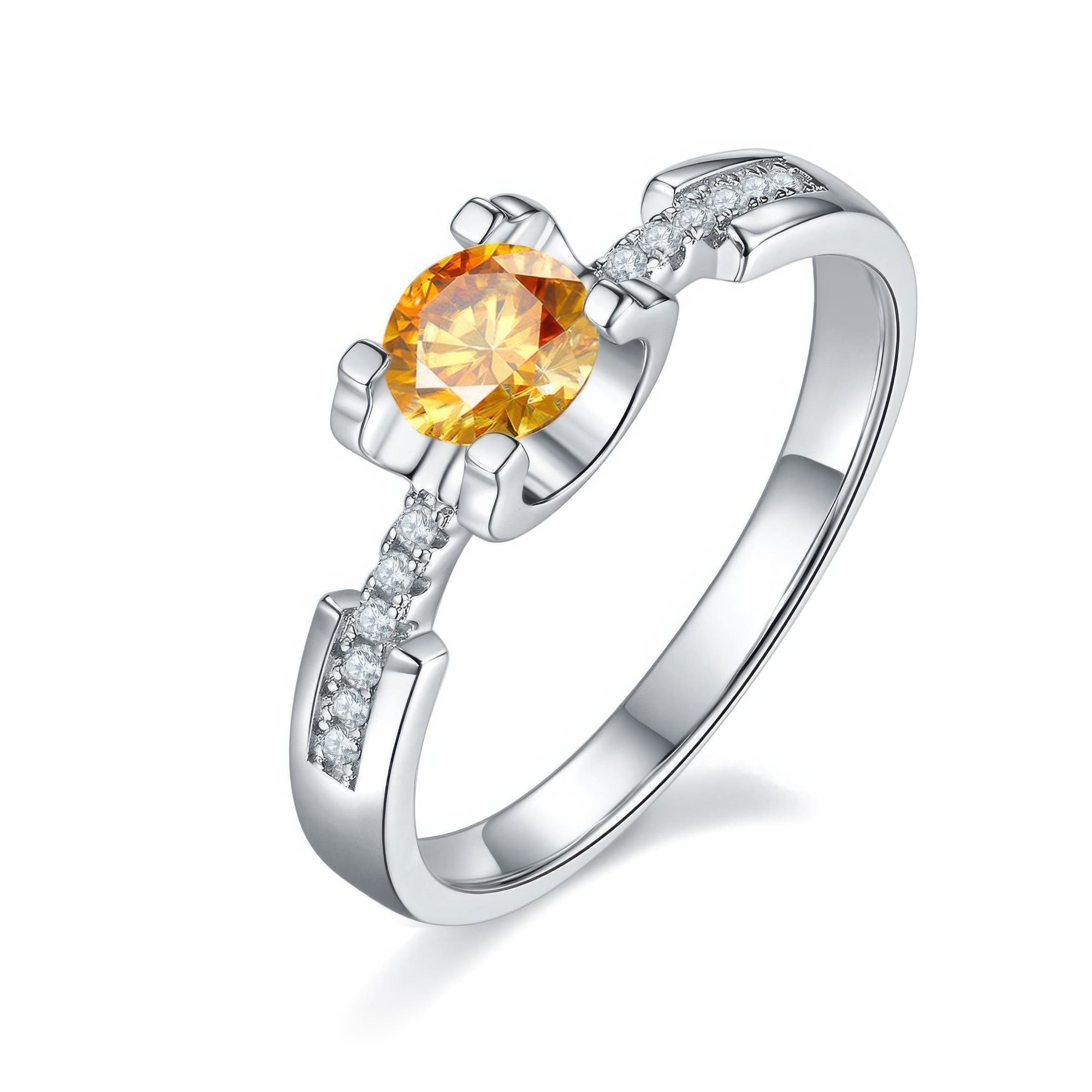 0.5ct Bull Head Moissanite Ring | 925 Silver Sweet Animal Design - Image 4