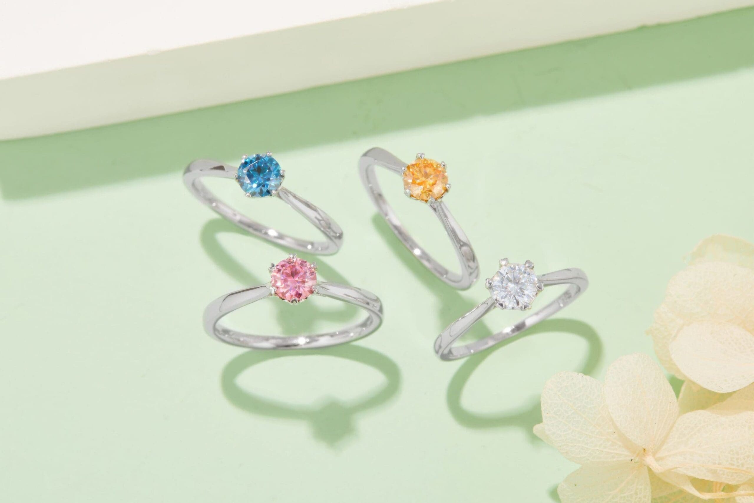 925 Silver Moissanite Solitaire Ring | 0.5ct D-Color Six-Prong Classic Round Cut - Image 3