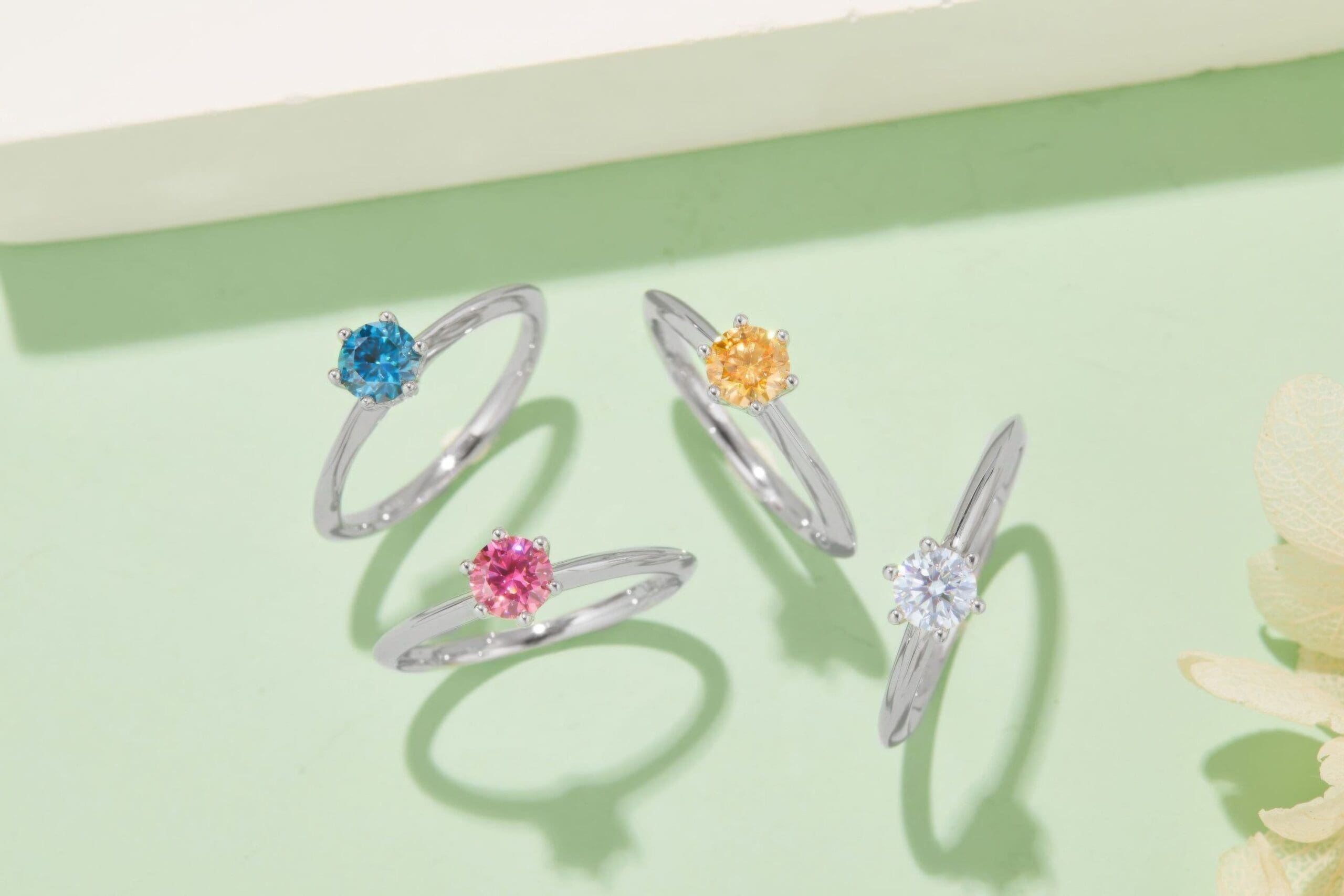 Classic Moissanite Solitaire Ring | 0.50ct Six-Prong - Image 3