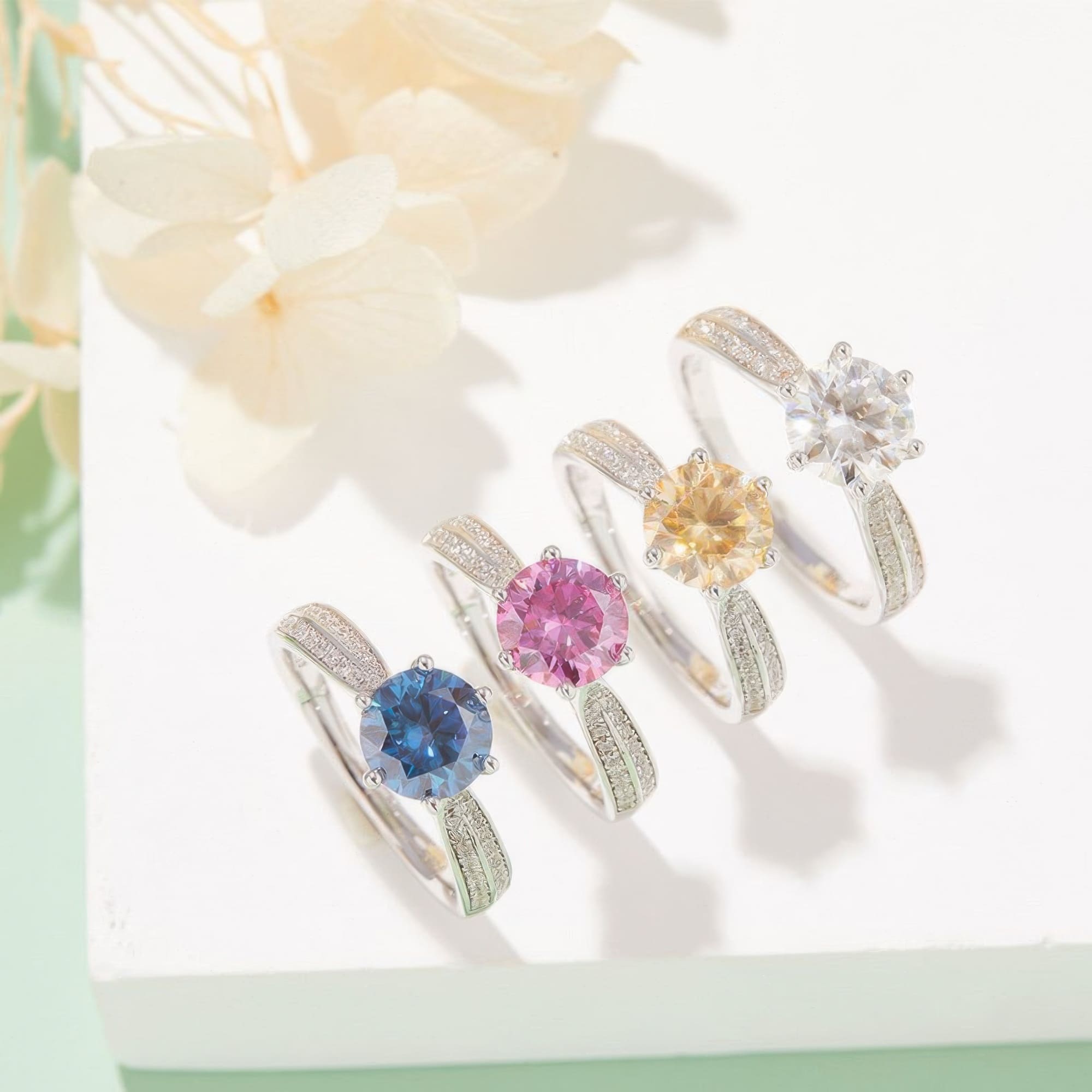 1.5ct Starlight Moissanite Statement Ring - Image 2