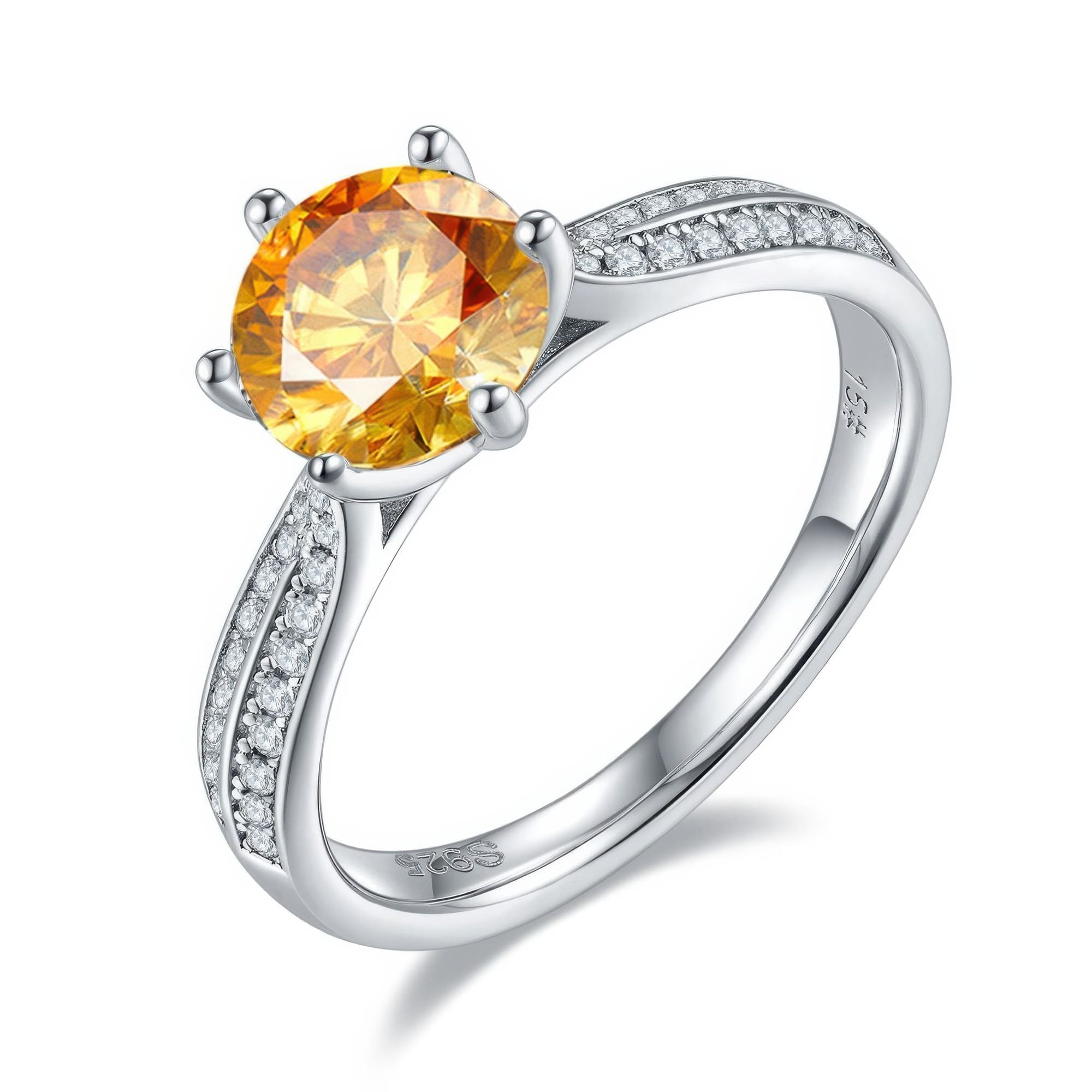 1.5ct Starlight Moissanite Statement Ring - Image 4