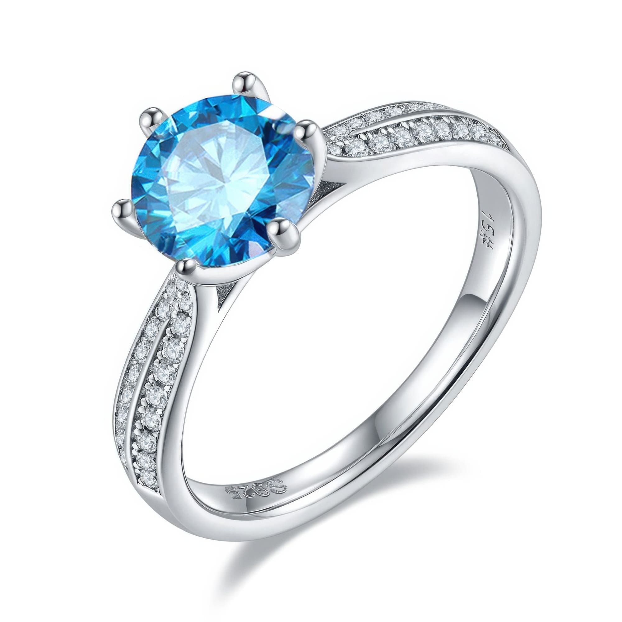 1.5ct Starlight Moissanite Statement Ring - Image 5