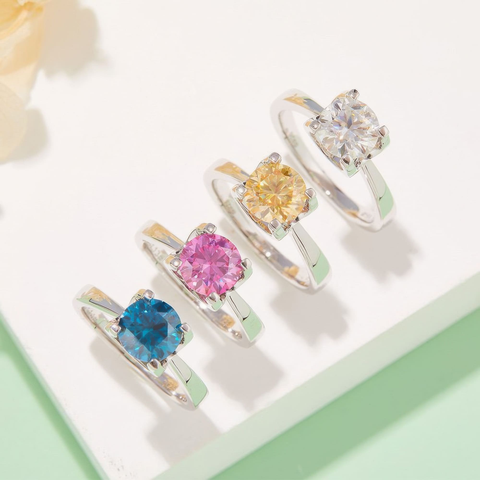 1.5ct 925 Silver Moissanite Ring - Image 2