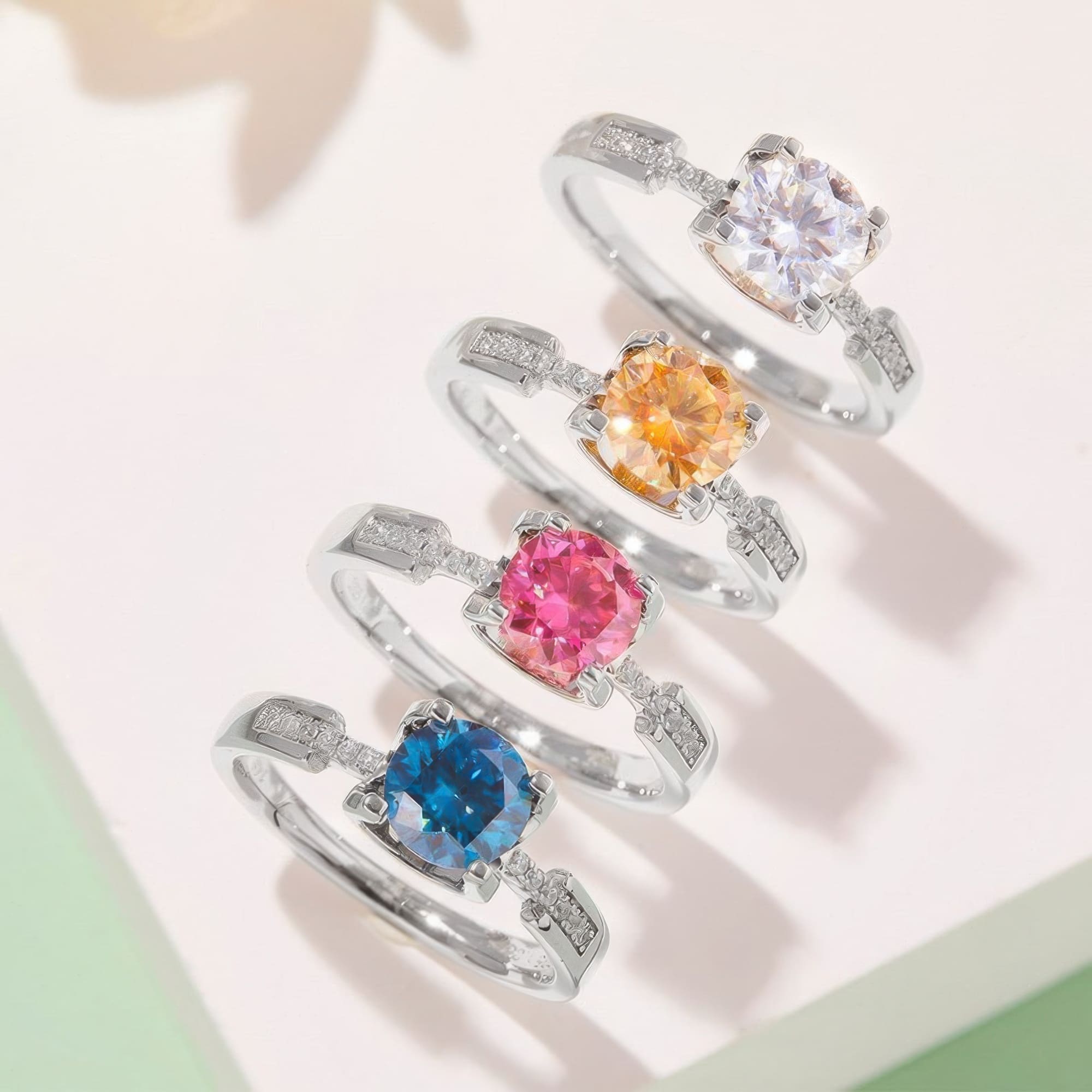 Bull Head Moissanite Statement Ring - Image 7