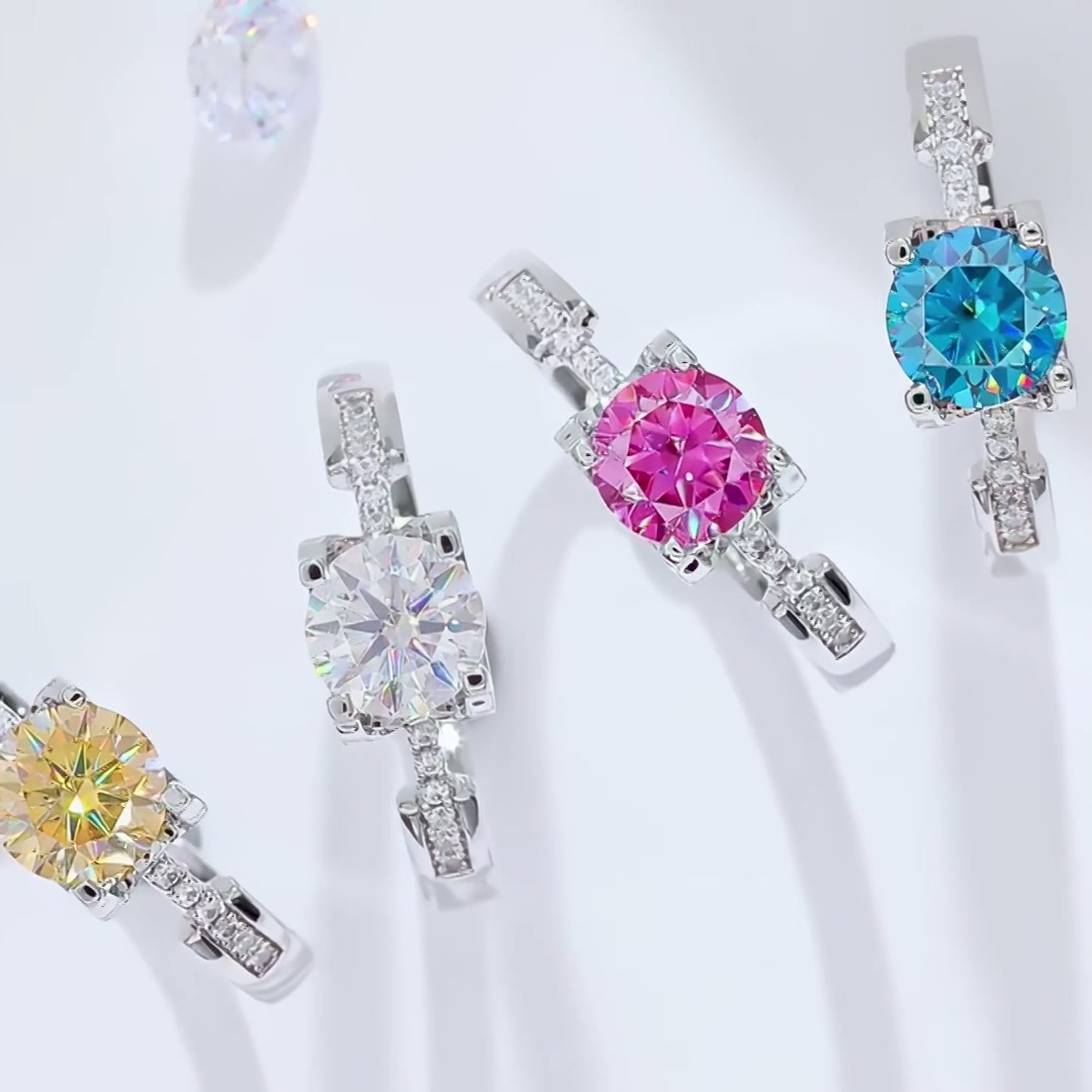 Bull Head Moissanite Statement Ring product video thumbnail