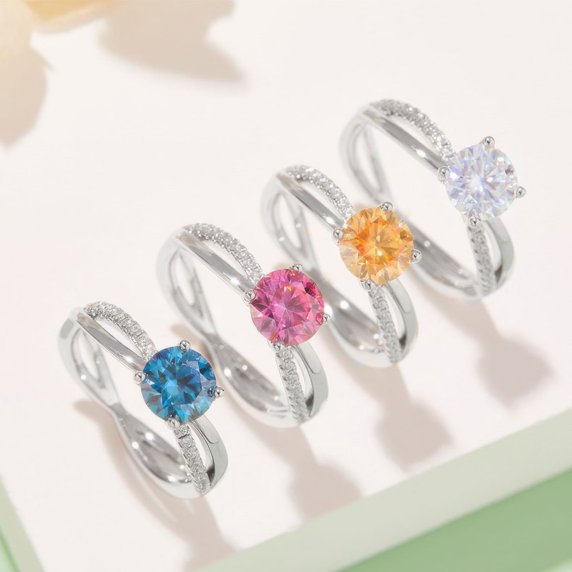 1 Carat Moissanite Solitaire Ring | Classic Six-Prong 925 Silver | D Color - Image 7