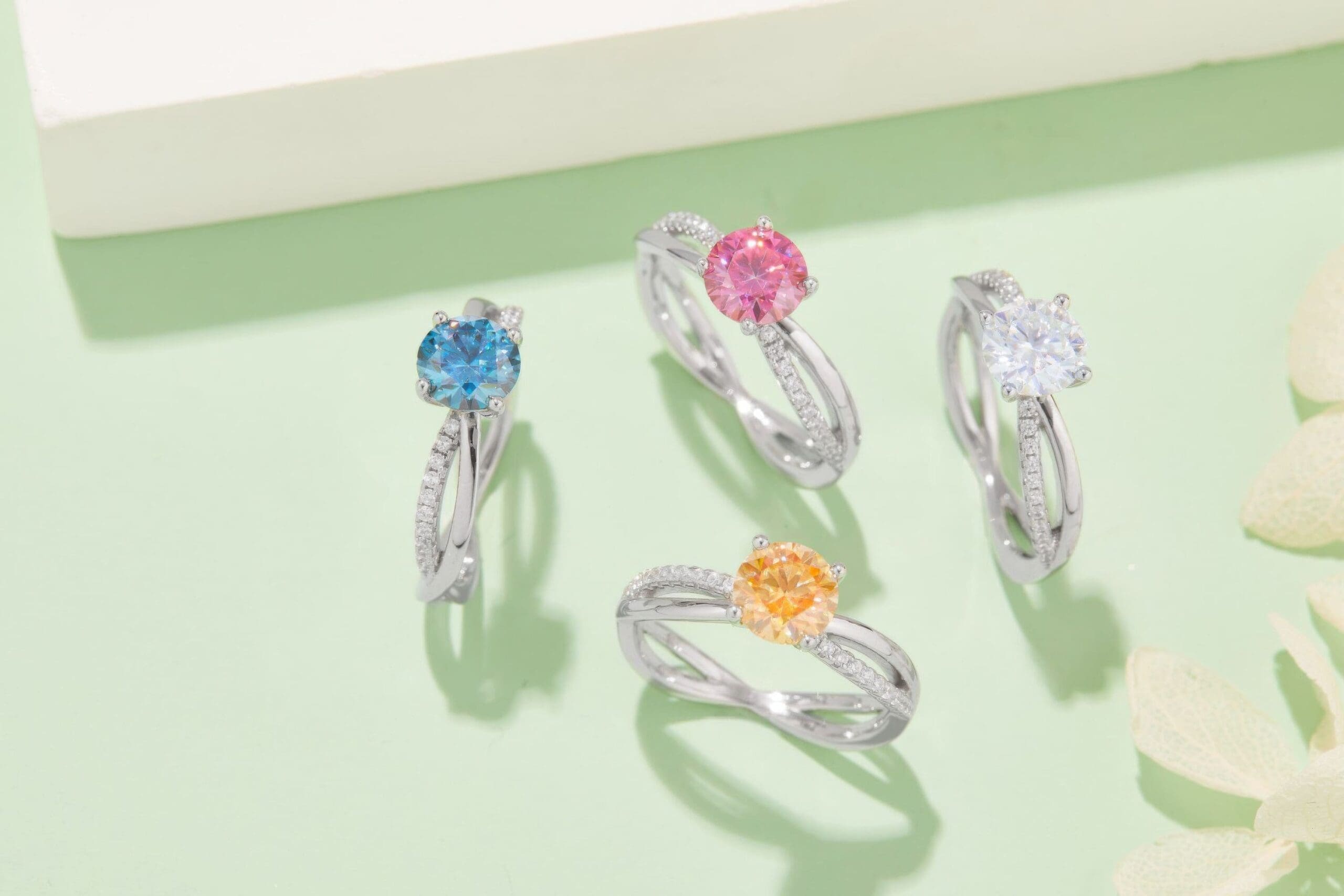 1 Carat Moissanite Solitaire Ring | Classic Six-Prong 925 Silver | D Color - Image 8